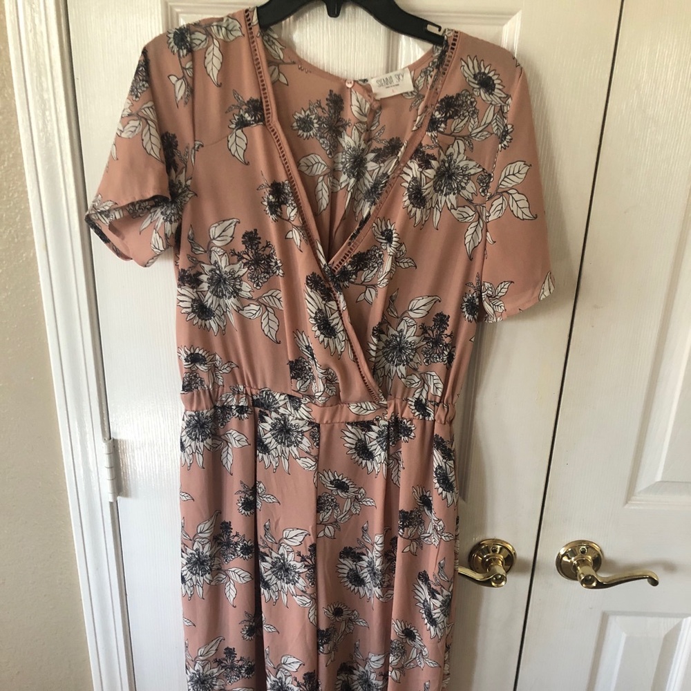 Floral Capri jumper